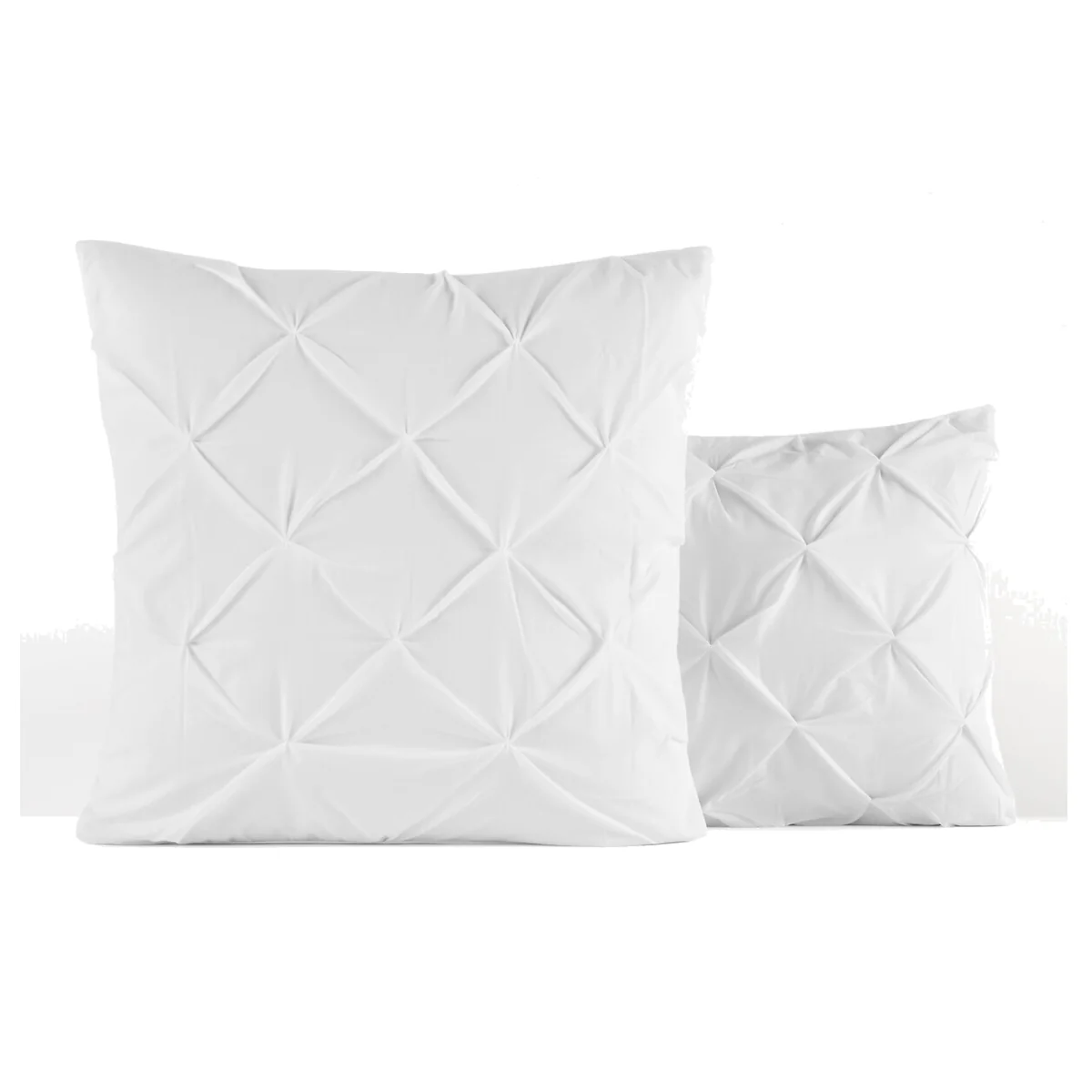 Blanche Ruched Polycotton Pillowcase – image 1