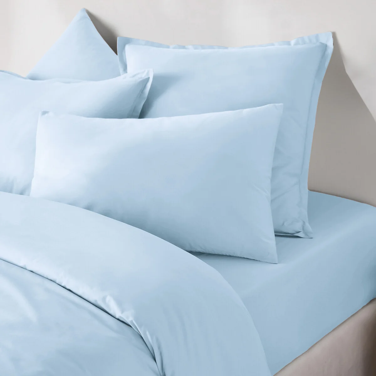Scenario Plain Cotton Percale 200 Thread Count Pillowcase – image 2
