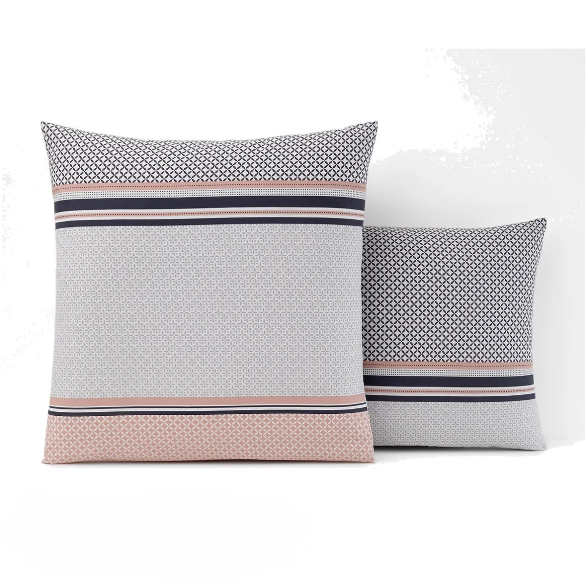 Nayma Geometric 100% Cotton Pillowcase – image 1