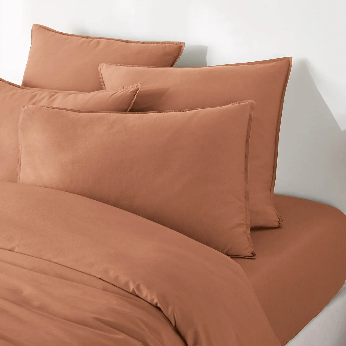 Scenario Plain 100% Washed Cotton Pillowcase – image 5