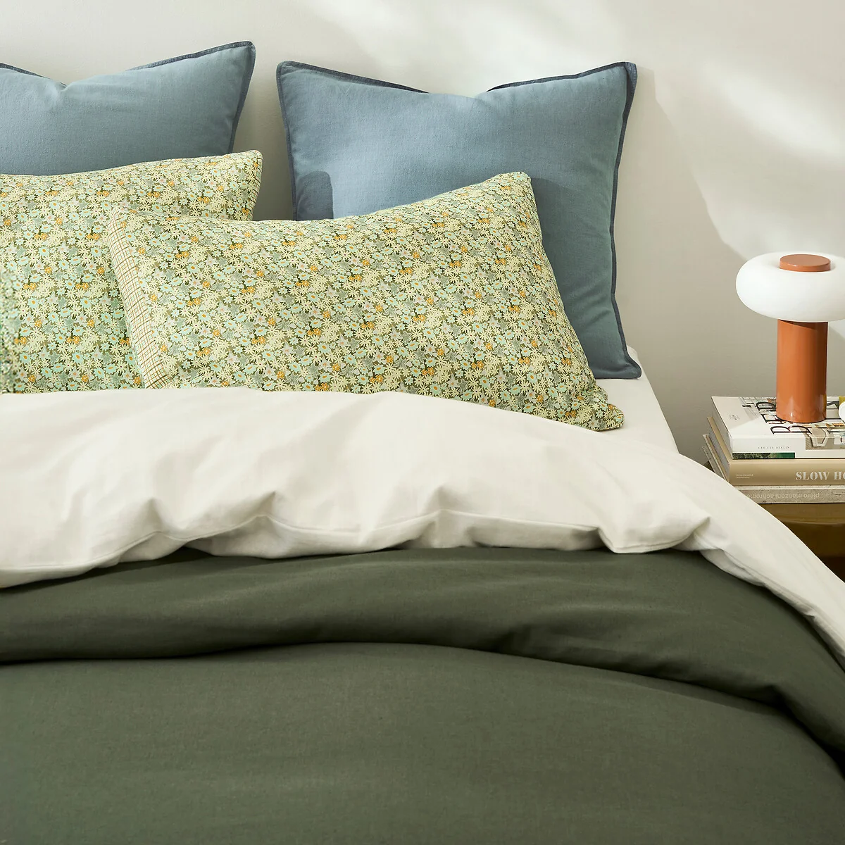 Marnie Plain Pillowcase in Washed Cotton/Linen – image 2
