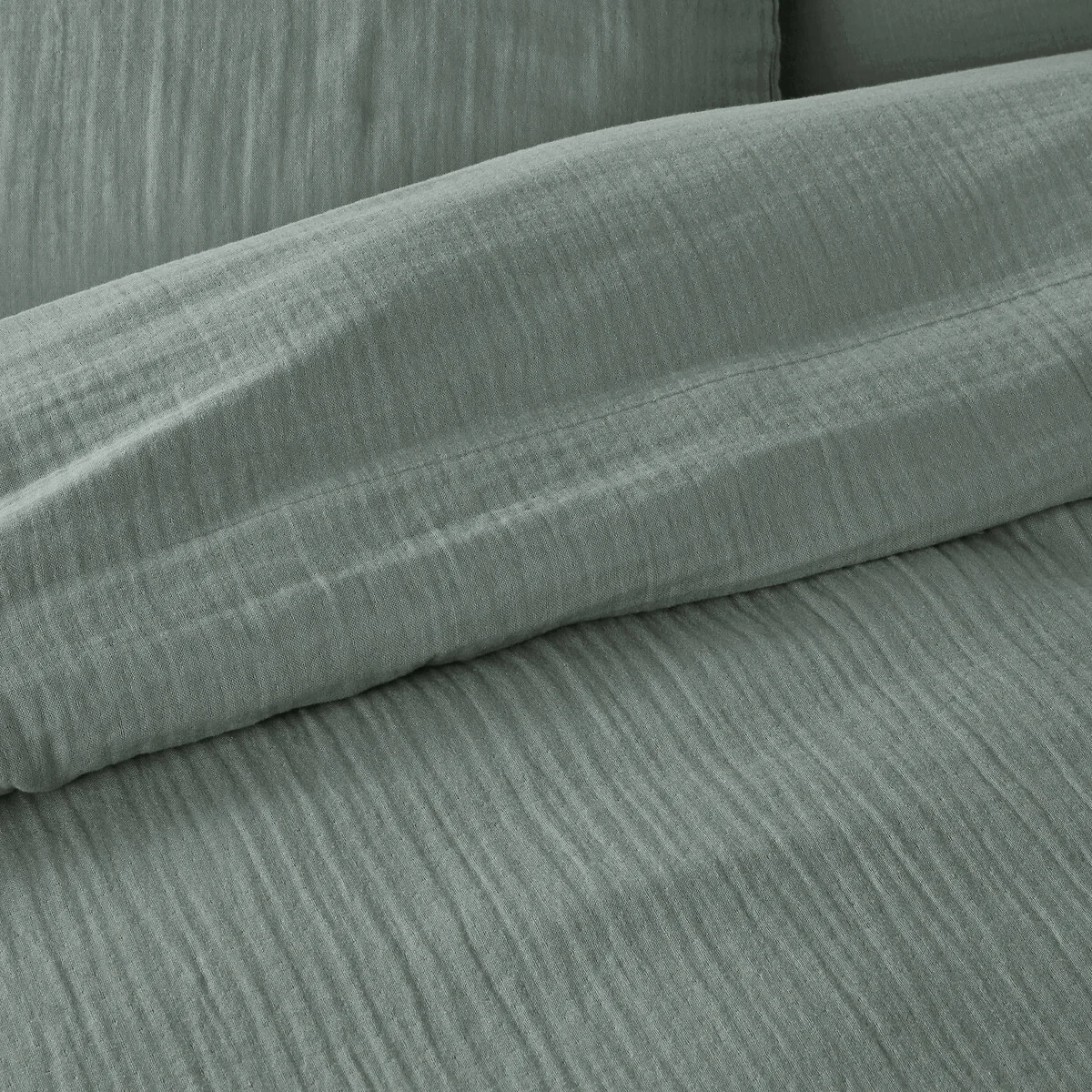 Kumla Plain 100% Cotton Muslin Pillowcase – image 4