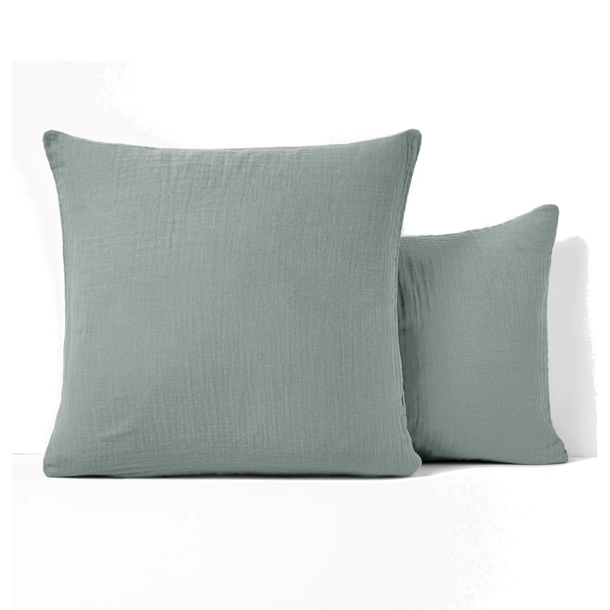 Kumla Plain 100% Cotton Muslin Pillowcase – image 1
