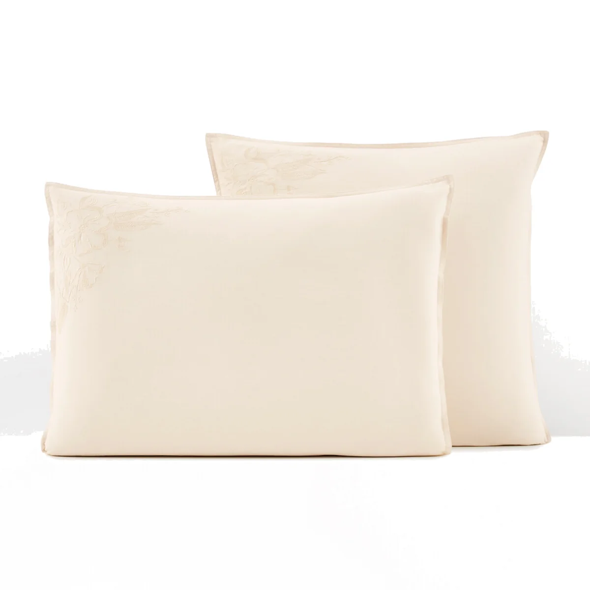 Scénario Embroidered 100% Washed Cotton Pillowcase – image 1