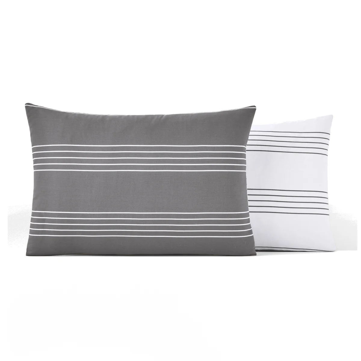 Horizon Striped 100% Cotton Pillowcase – image 1