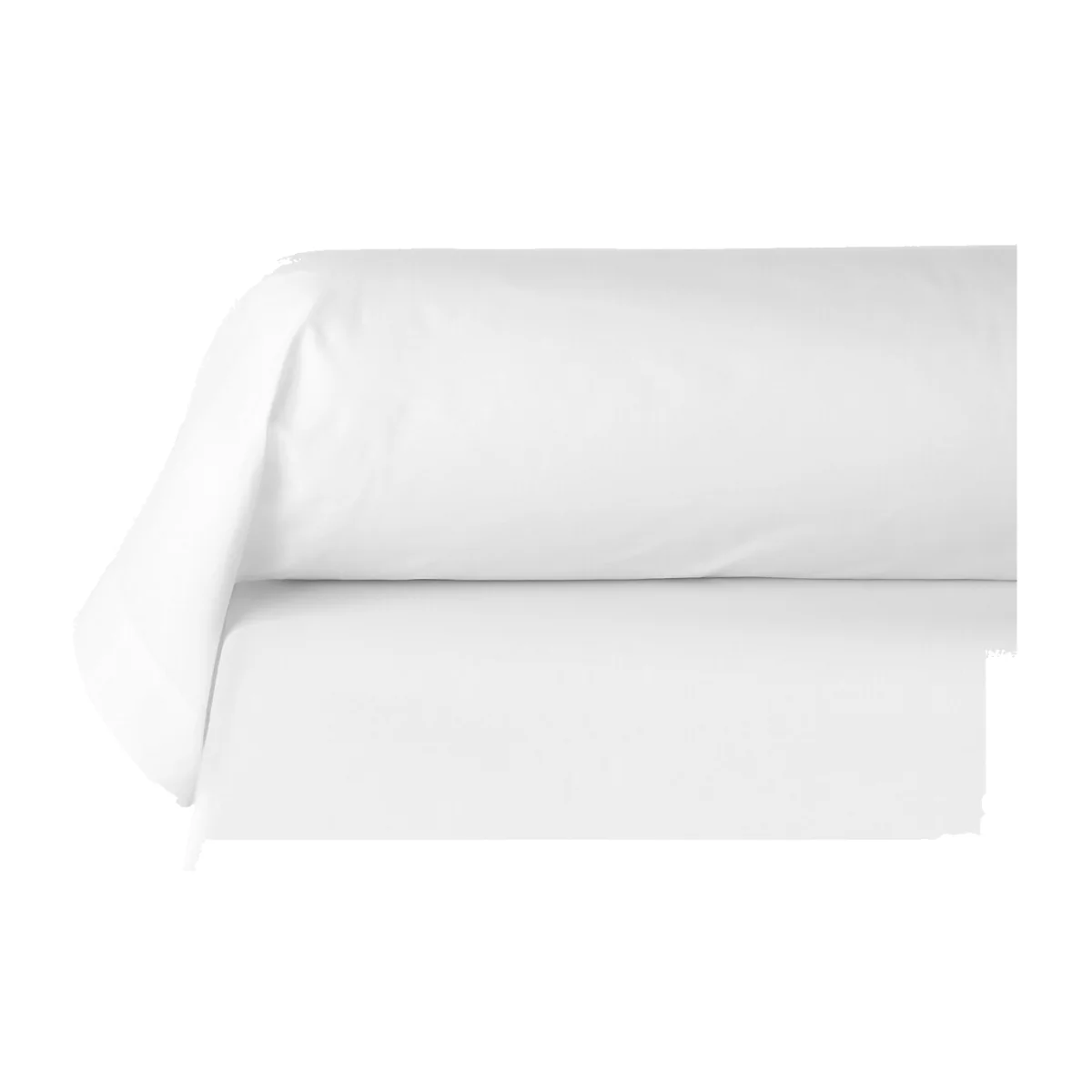Scenario Plain Polycotton Bolster Pillowcase – image 1
