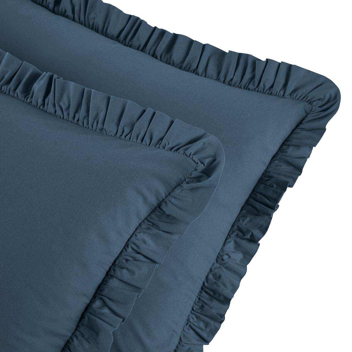 Scenario 100% Washed Cotton Ruffle Pillowcase – image 2