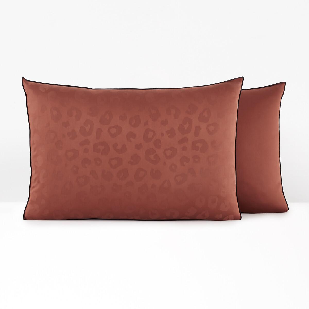 Thelma Leopard Print 100% Cotton Satin 300 Thread Count Pillowcase – image 3