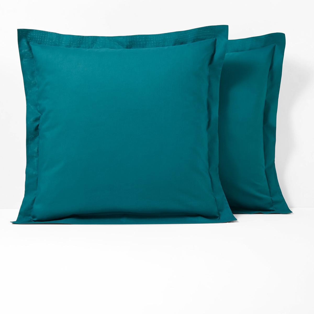 Scenario Plain Polycotton Pillowcase with Flounce – image 3