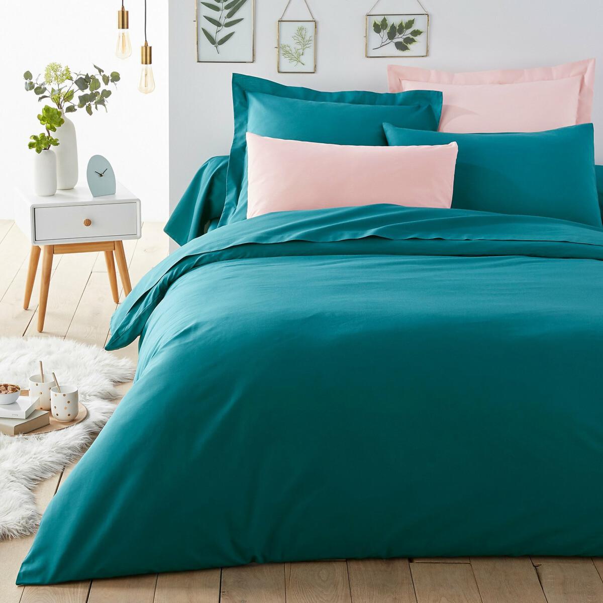 Scenario Plain Polycotton Pillowcase with Flounce – image 4