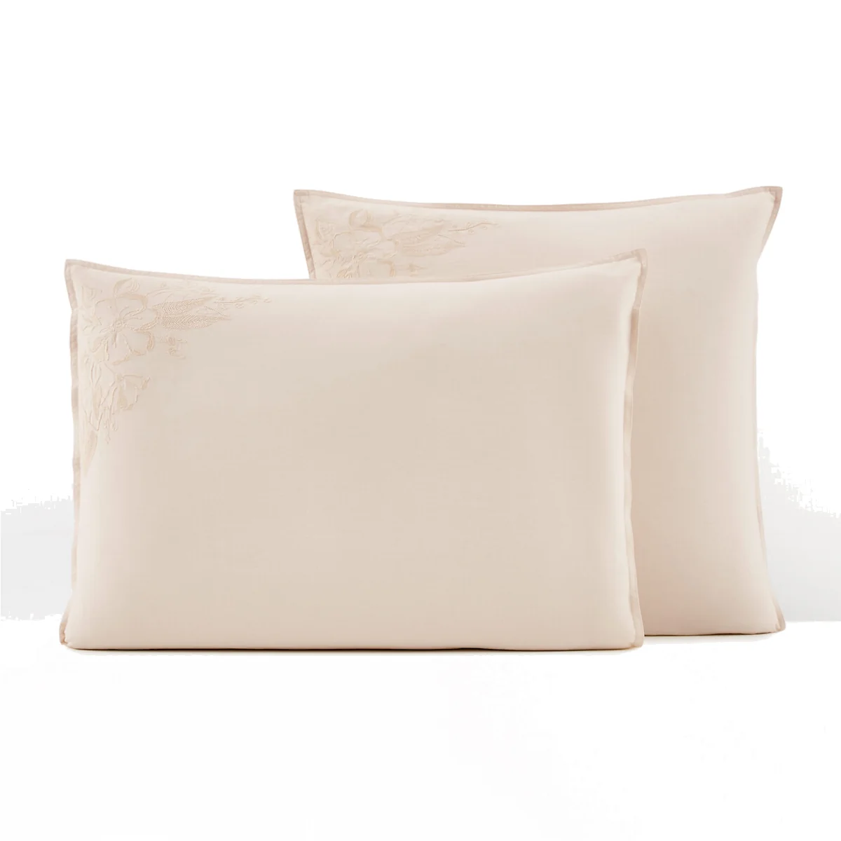Scénario Embroidered 100% Washed Cotton Pillowcase – image 1