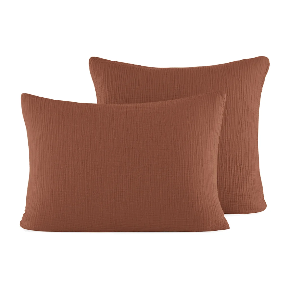 Yafa 100% Organic Cotton Muslin 200 Thread Count Pillowcase – image 1