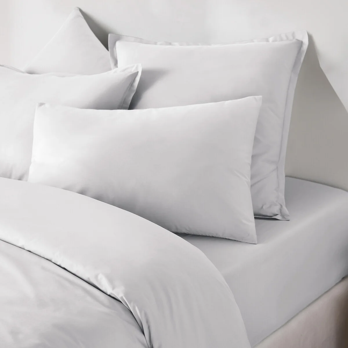 Best Quality Plain 100% Cotton Percale 200 Thread Count Pillowcase – image 4