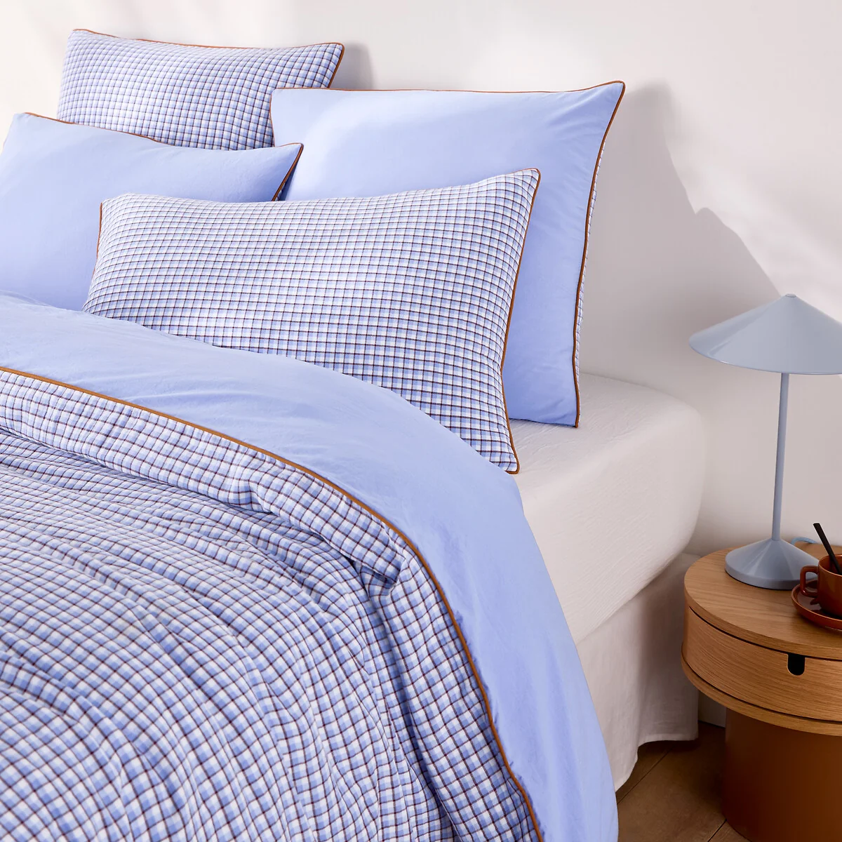 Ninon Pillowcase in Washed Cotton/Cotton Muslin – image 3