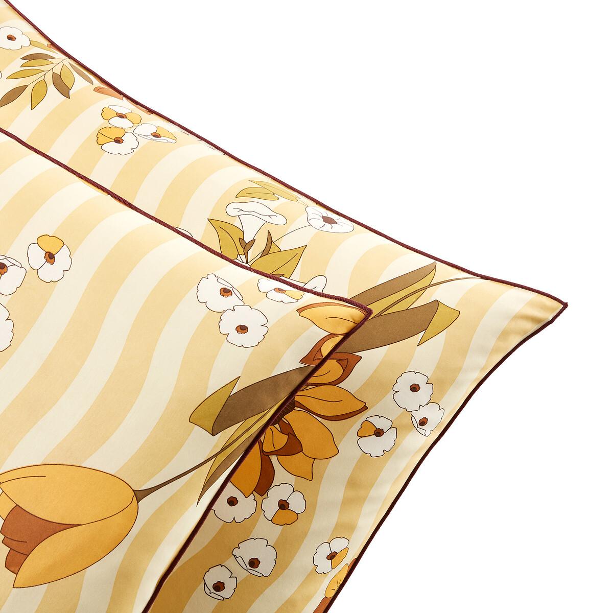 Solanne Vintage Floral 100% Cotton Satin Pillowcase – image 2