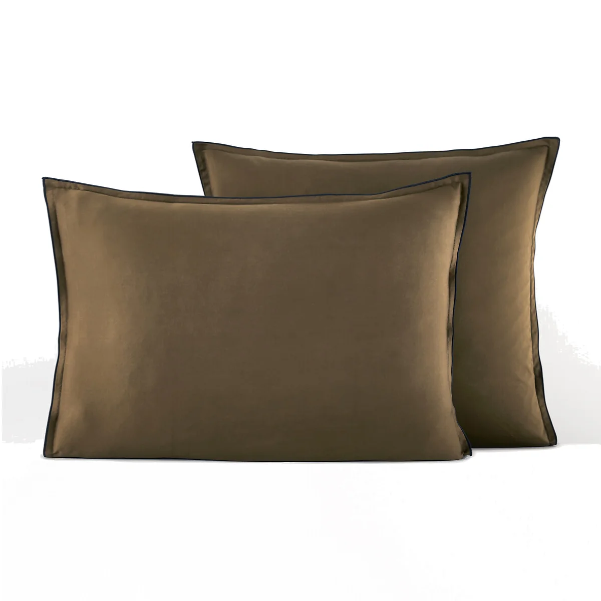 Victor Plain 100% Washed Cotton Satin 300 Thread Count Pillowcase – image 1