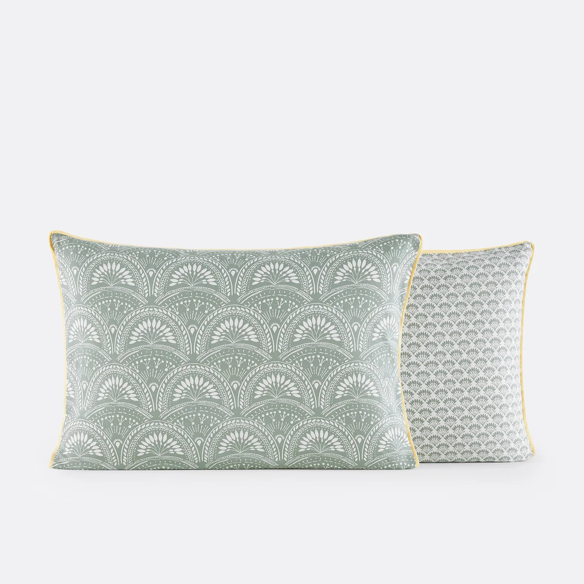 Jaipur Green Washed Cotton Pillowcase – image 3