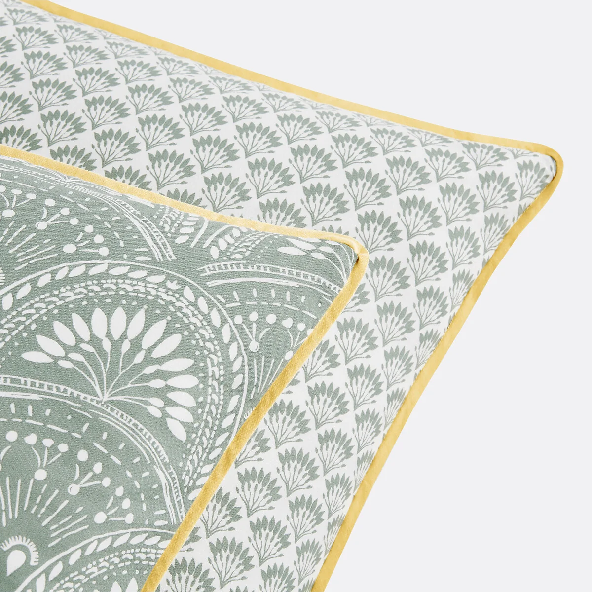 Jaipur Green Washed Cotton Pillowcase – image 4