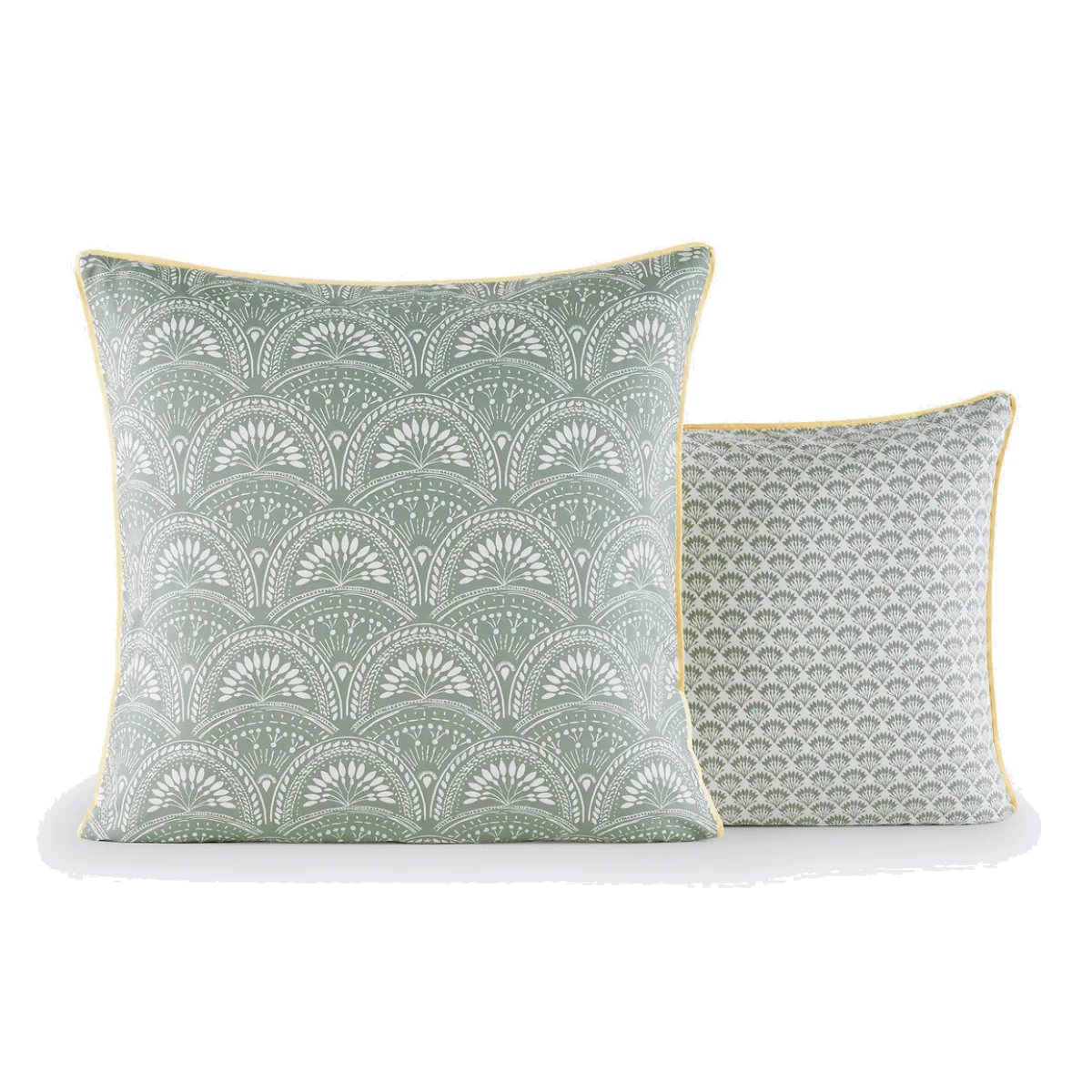 Jaipur Green Washed Cotton Pillowcase – image 1