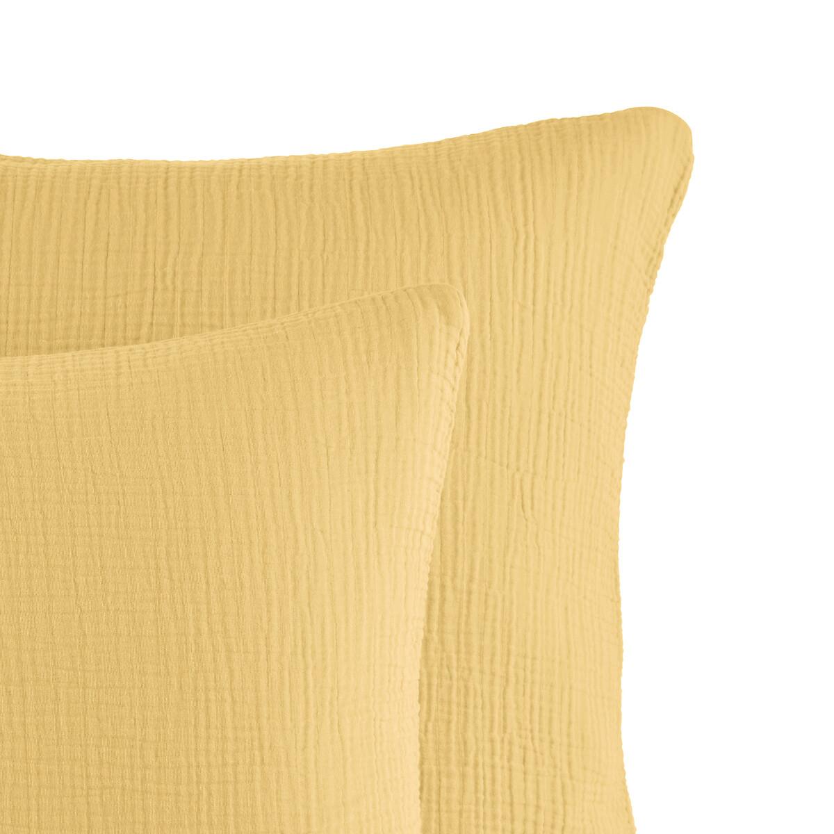 Yafa 100% Organic Cotton Muslin 200 Thread Count Pillowcase – image 2