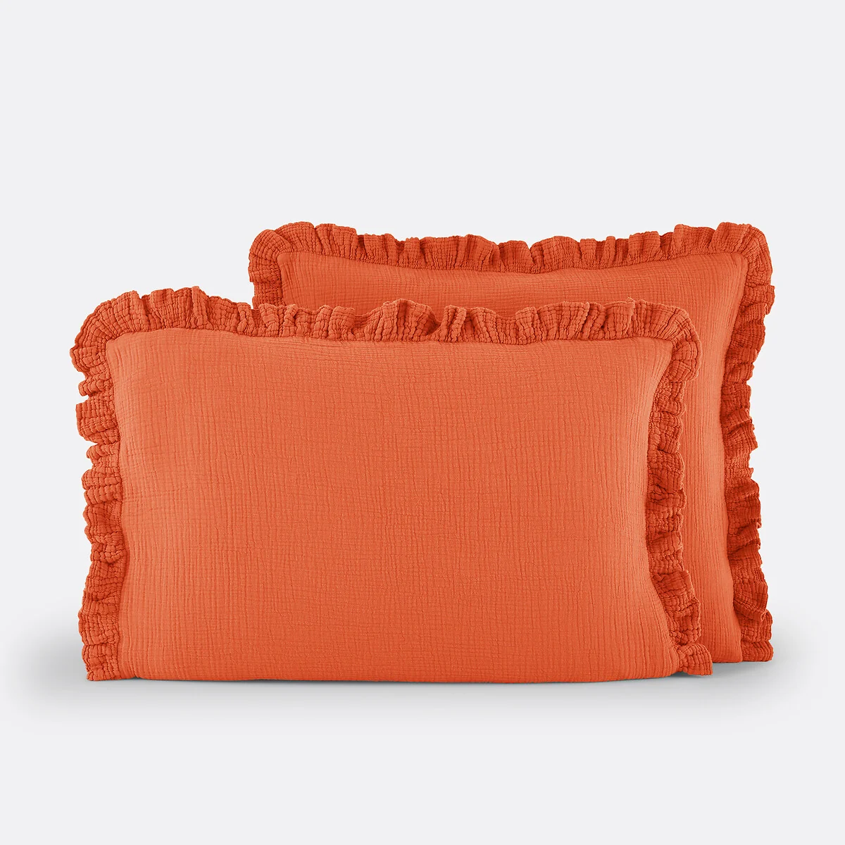 Kumla Plain 100% Cotton Muslin Pillowcase – image 2