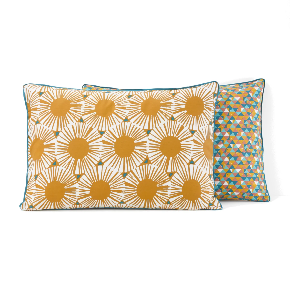 Jahia Graphic 100% Cotton Pillowcase – image 1