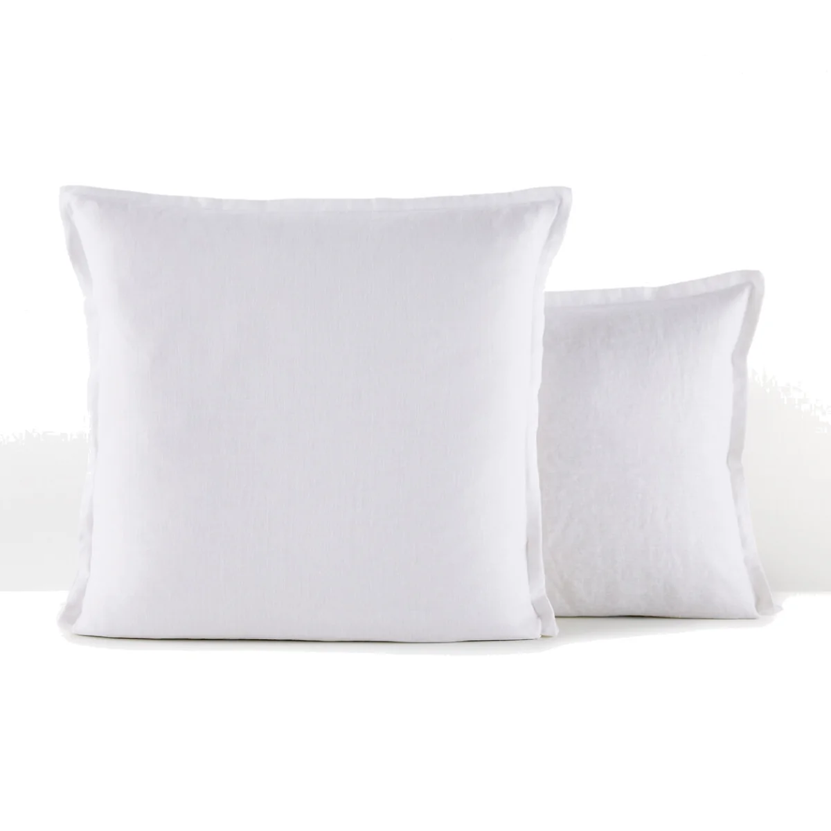 Linot Ruffle 100% Washed Linen Pillowcase – image 1