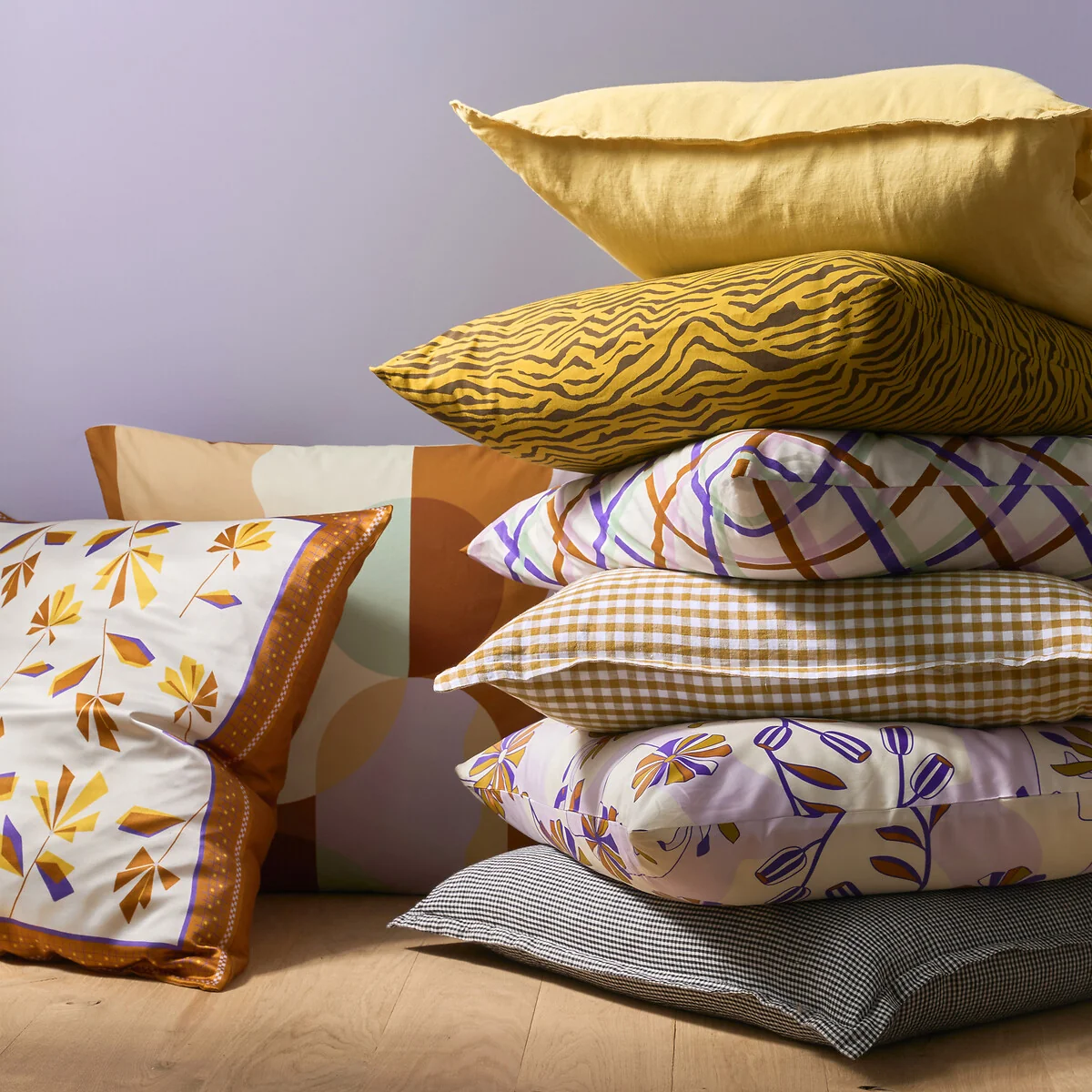 Piaro Graphic 30% Recycled Cotton Pillowcase – image 6