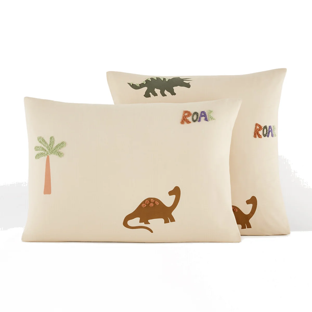 Alto Dinosaur 50% Recycled Cotton Pillowcase – image 1