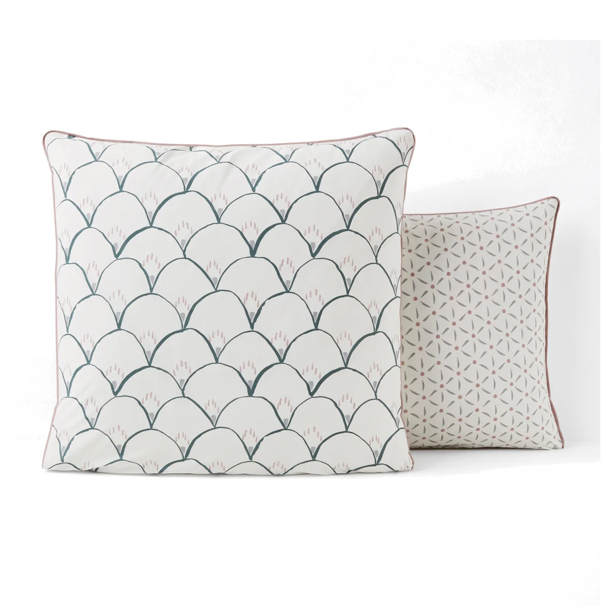 Elka Scales 100% Cotton Percale 200 Thread Count Pillowcase – image 1