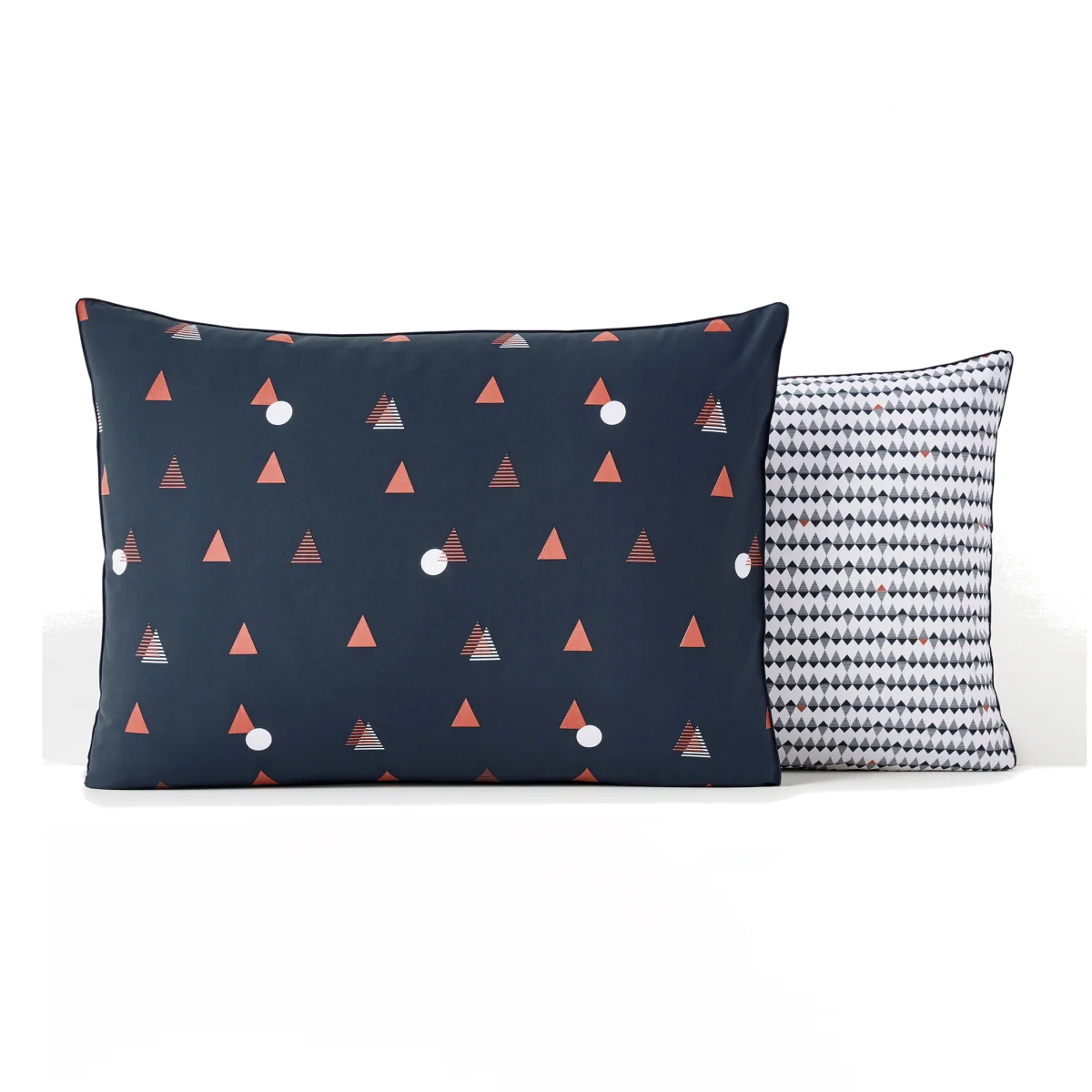Digna Geometric 100% Cotton 180 Thread Count Pillowcase – image 1