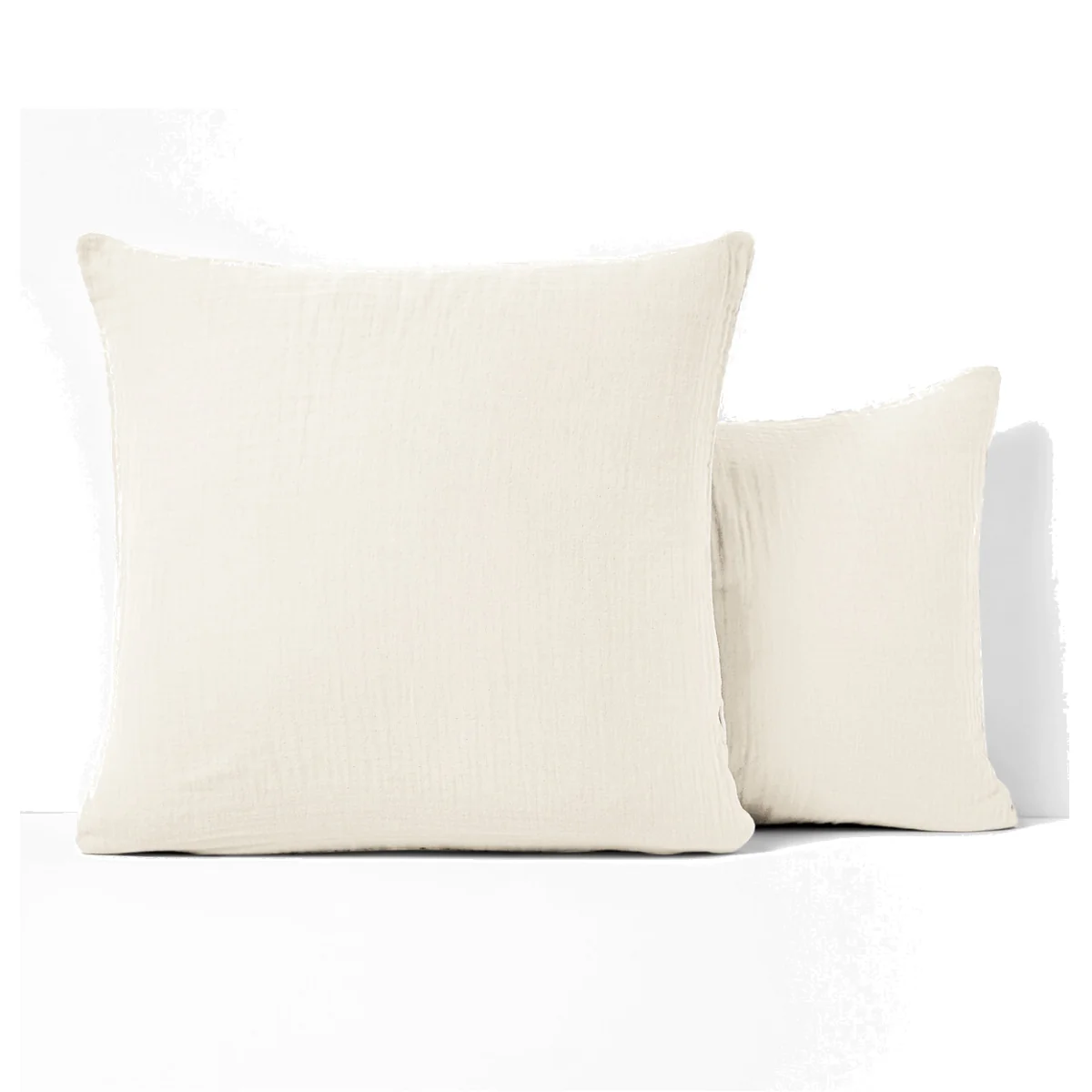 Kumla Plain 100% Cotton Muslin Pillowcase – image 1