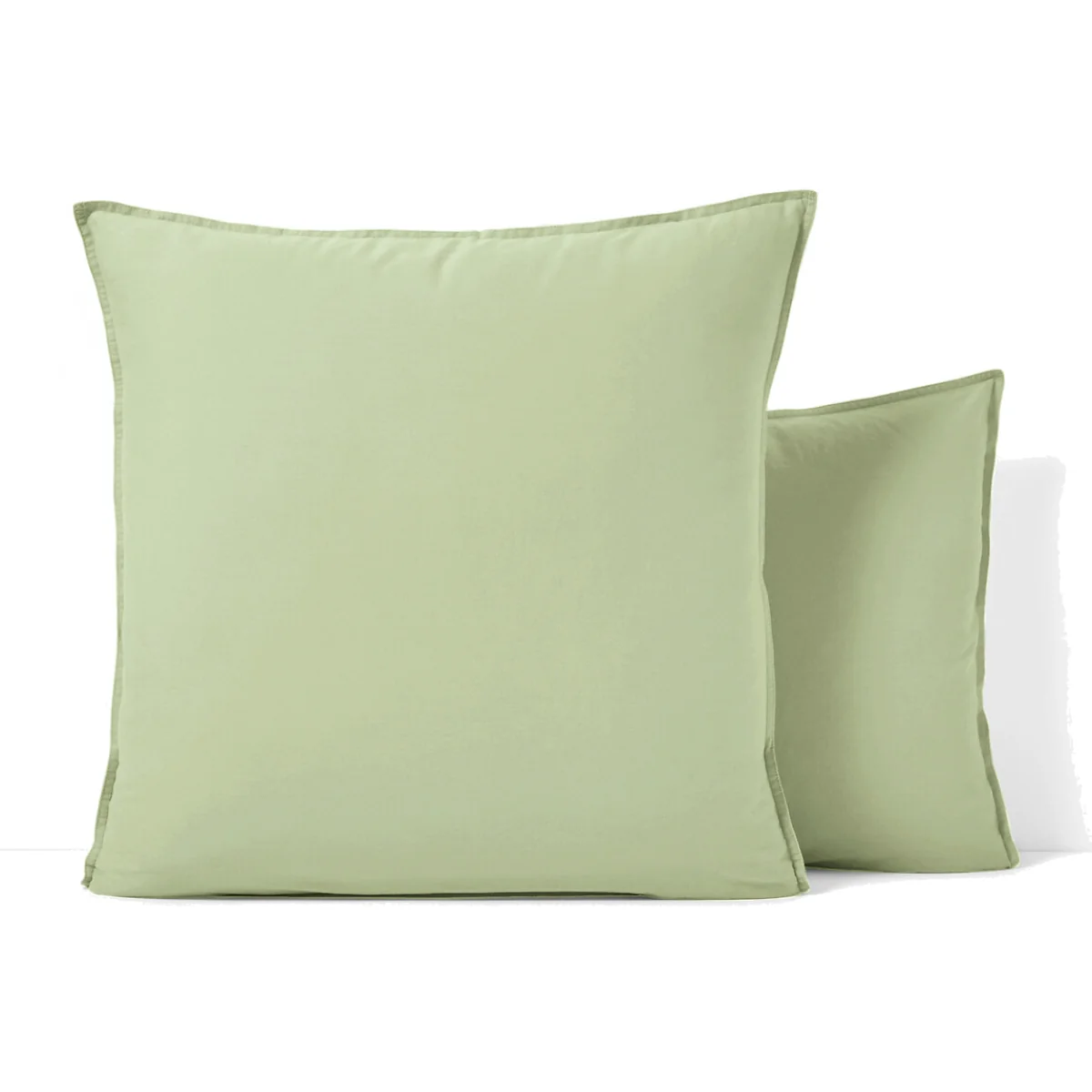 Scenario Plain 100% Washed Cotton Pillowcase – image 1