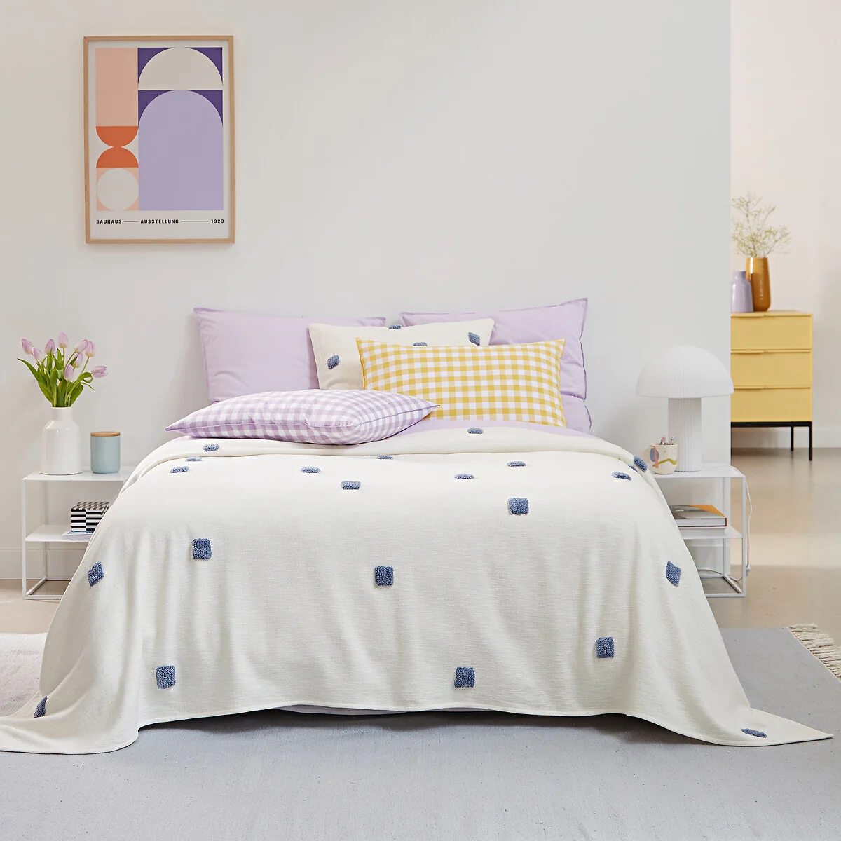 Veldi Purple Cotton Pillowcase – image 3