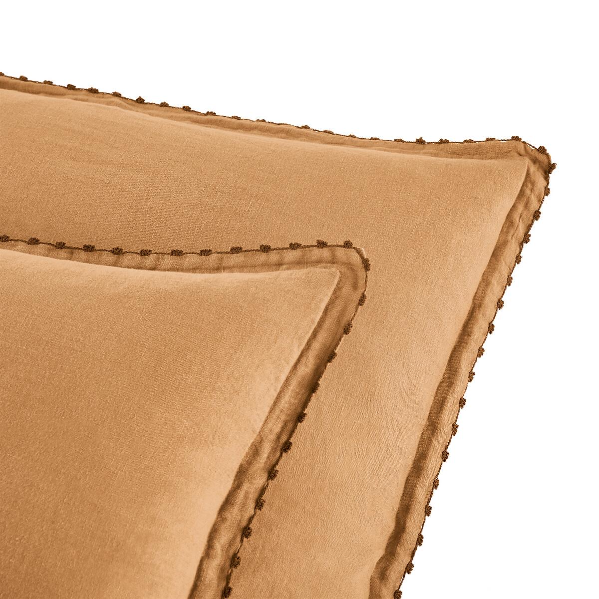 Leone 100% Washed Linen Pillowcase – image 2