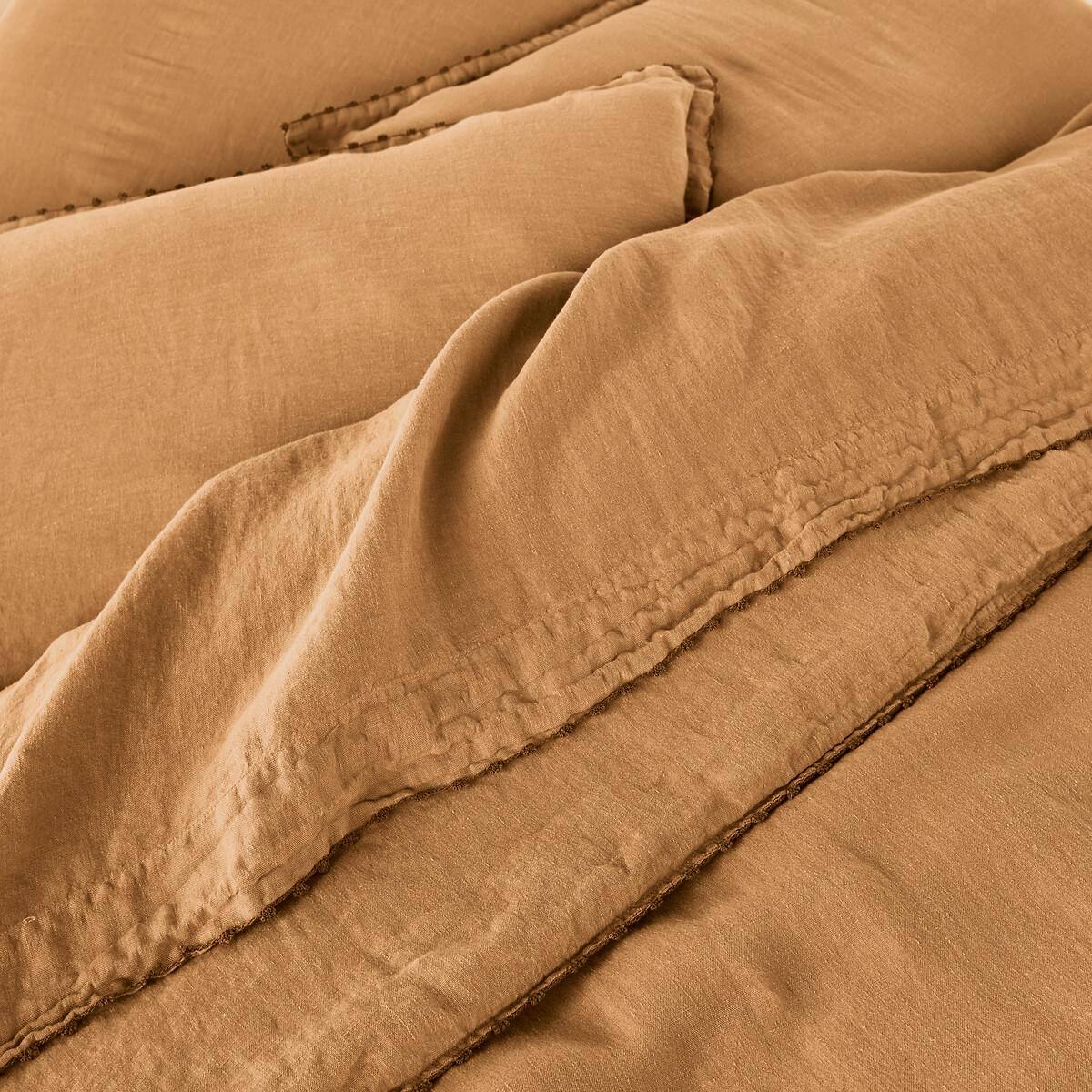 Leone 100% Washed Linen Pillowcase – image 4