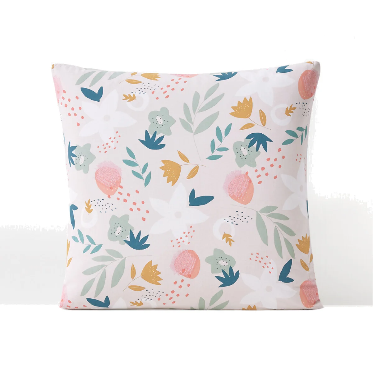 Vahina Floral 100% Organic Cotton Pillowcase – image 1