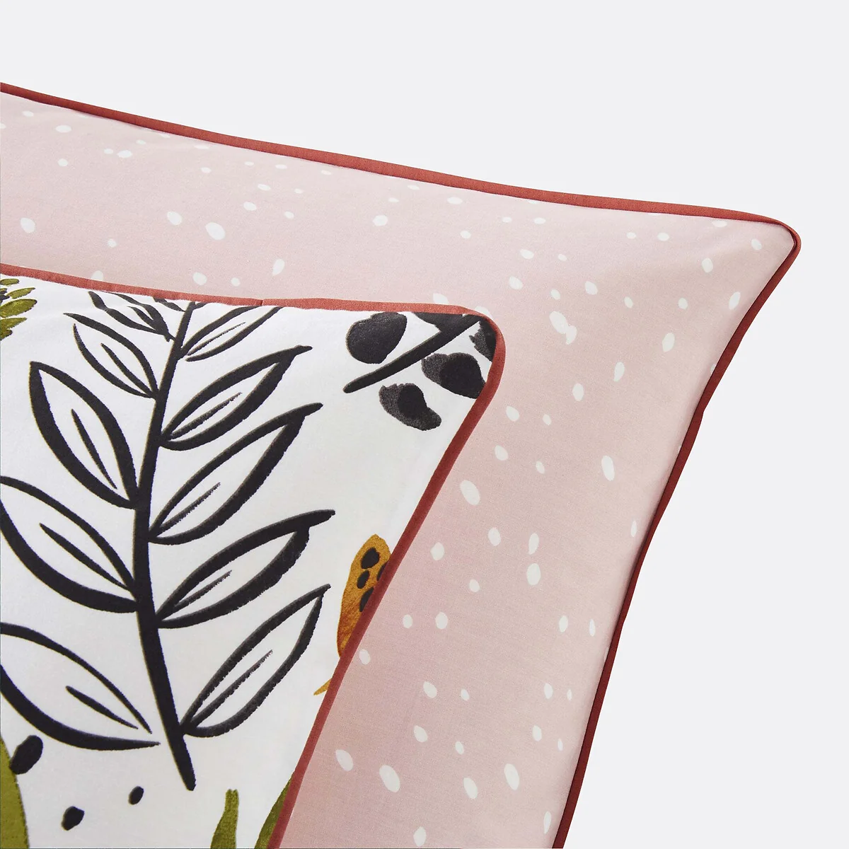 Palm Spring Floral 100% Cotton Percale 200 Thread Count Pillowcase – image 5