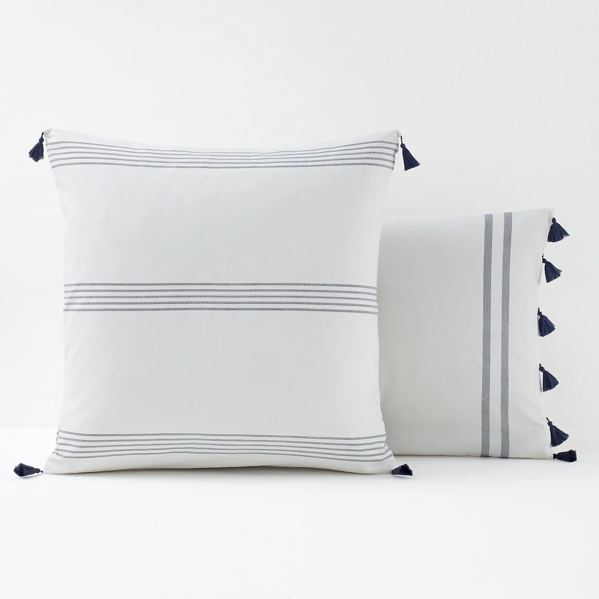 Riad Striped 100% Cotton Pillowcase – image 1