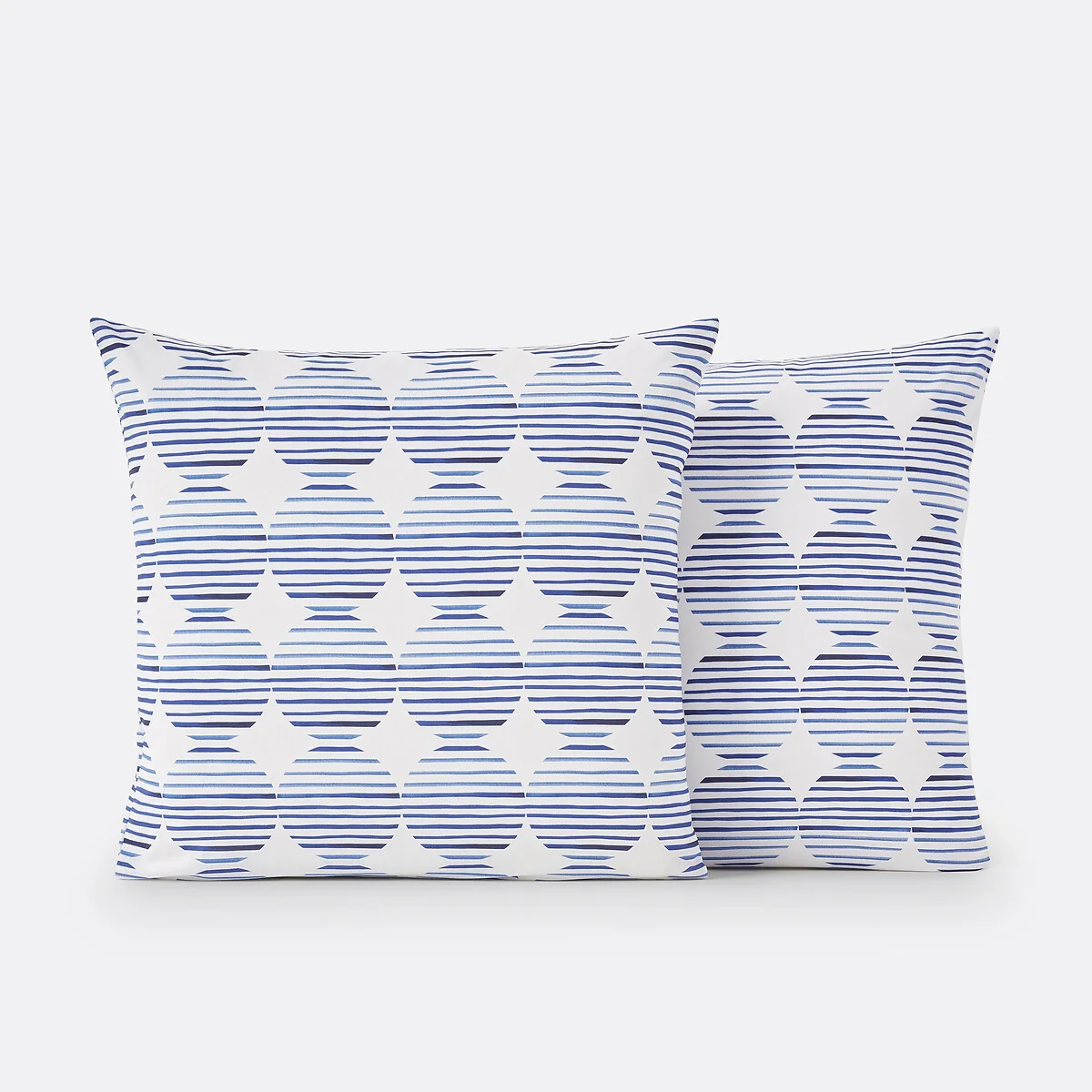 Glenans Spotted Striped 100% Cotton Pillowcase – image 2