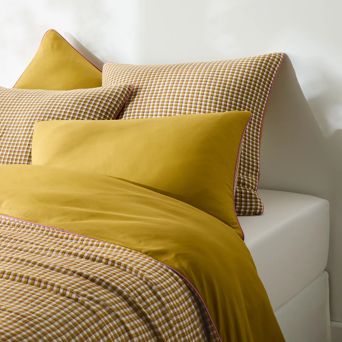 Ninon Pillowcase in Washed Cotton/Cotton Muslin – image 5