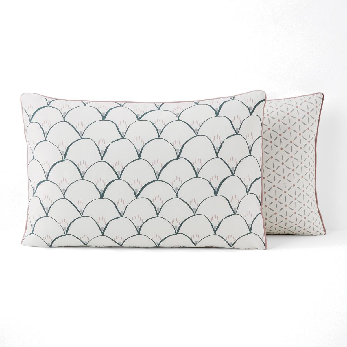 ELKA Patterned Cotton Percale Pillowcase – image 1
