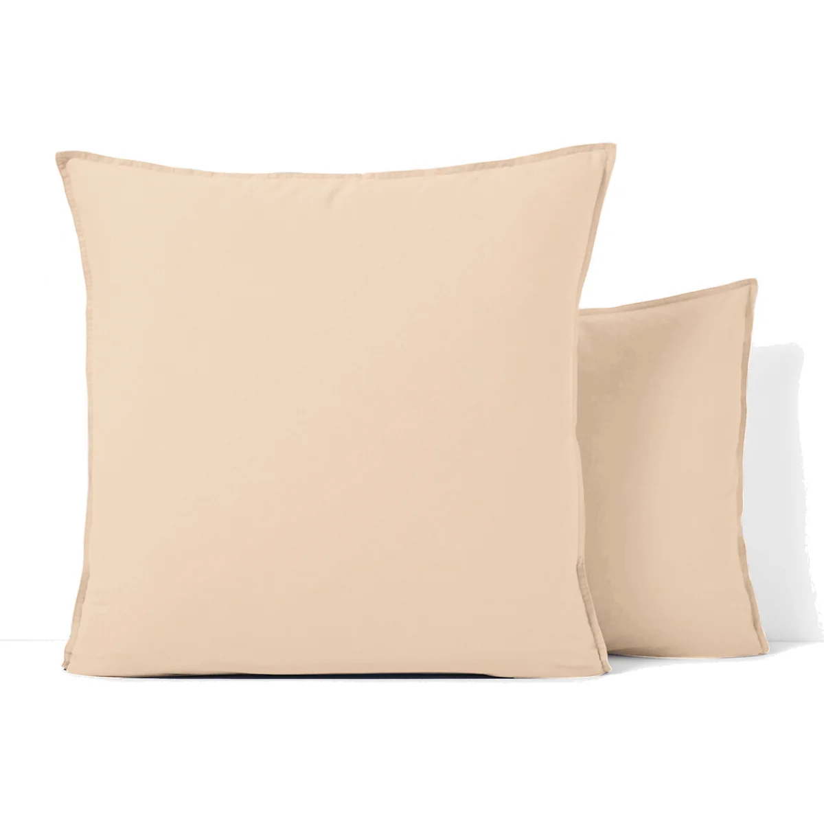 Scenario Plain 100% Washed Cotton Pillowcase – image 1
