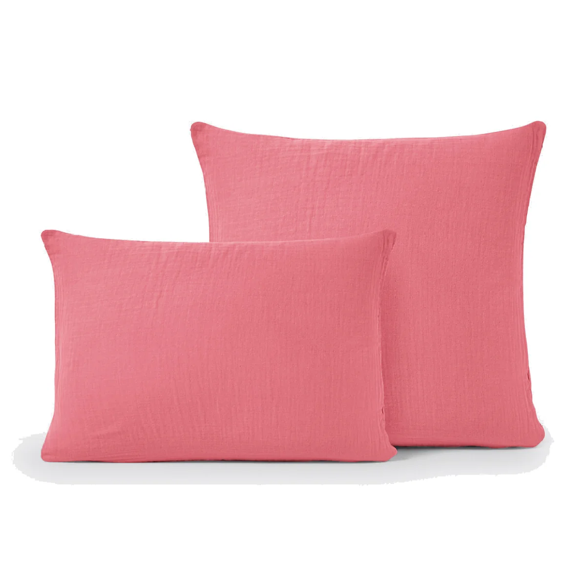 Kumla Plain Cotton Muslin Pillowcase – image 1