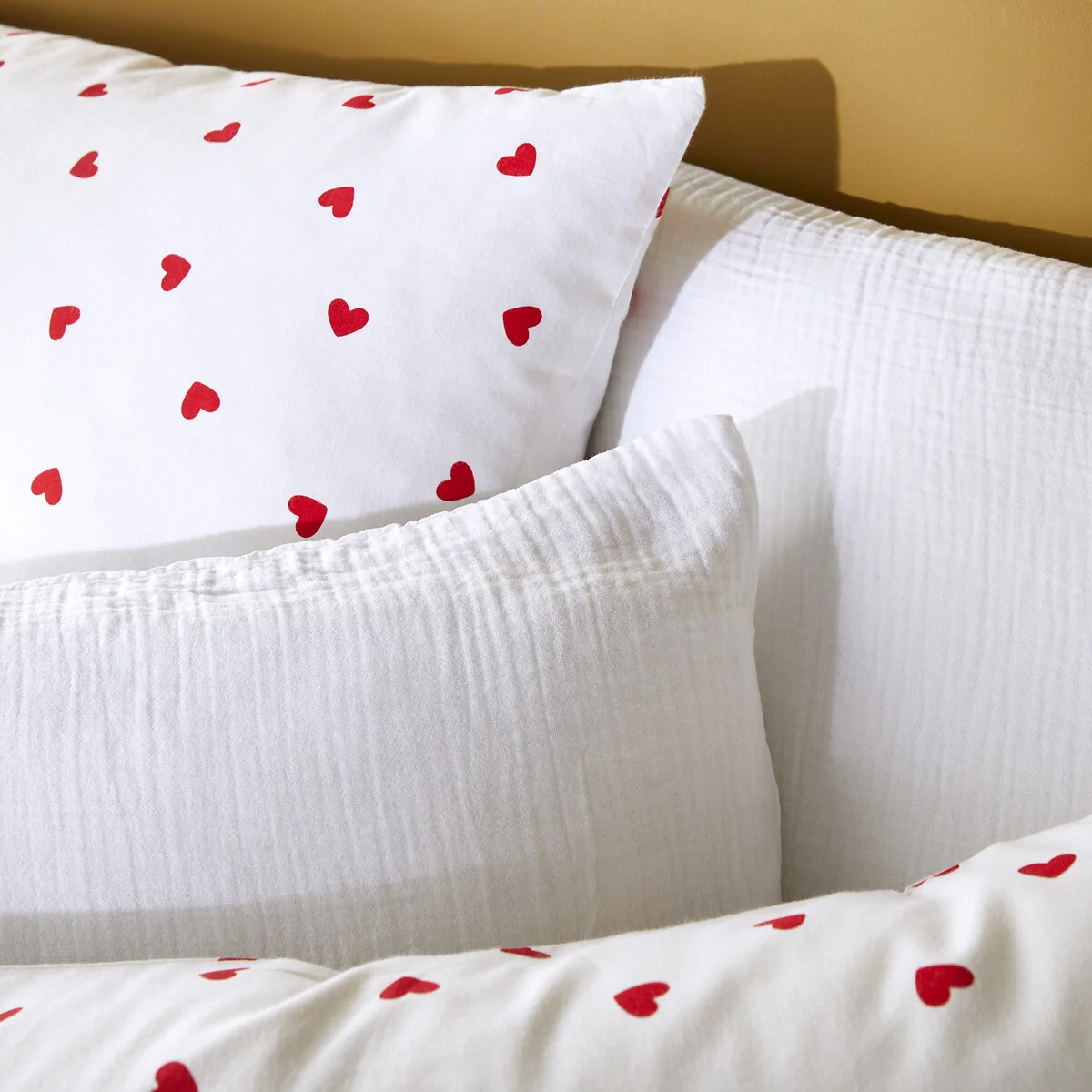 Scacco 50% Recycled Cotton Rectangular Pillowcase Bed Set. – image 3