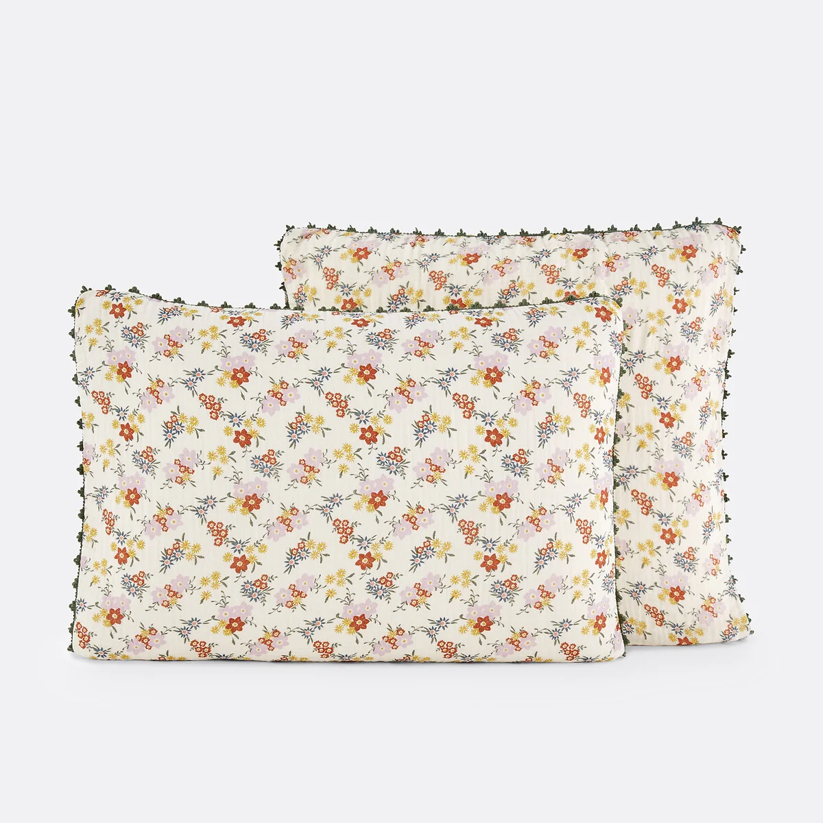 Missia Floral 100% Cotton Muslin Pillowcase – image 2