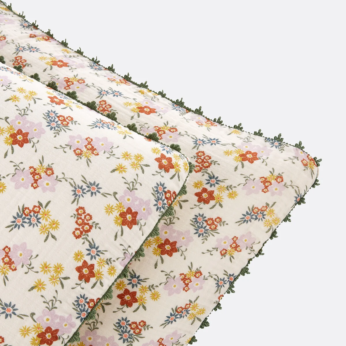 Missia Floral 100% Cotton Muslin Pillowcase – image 3