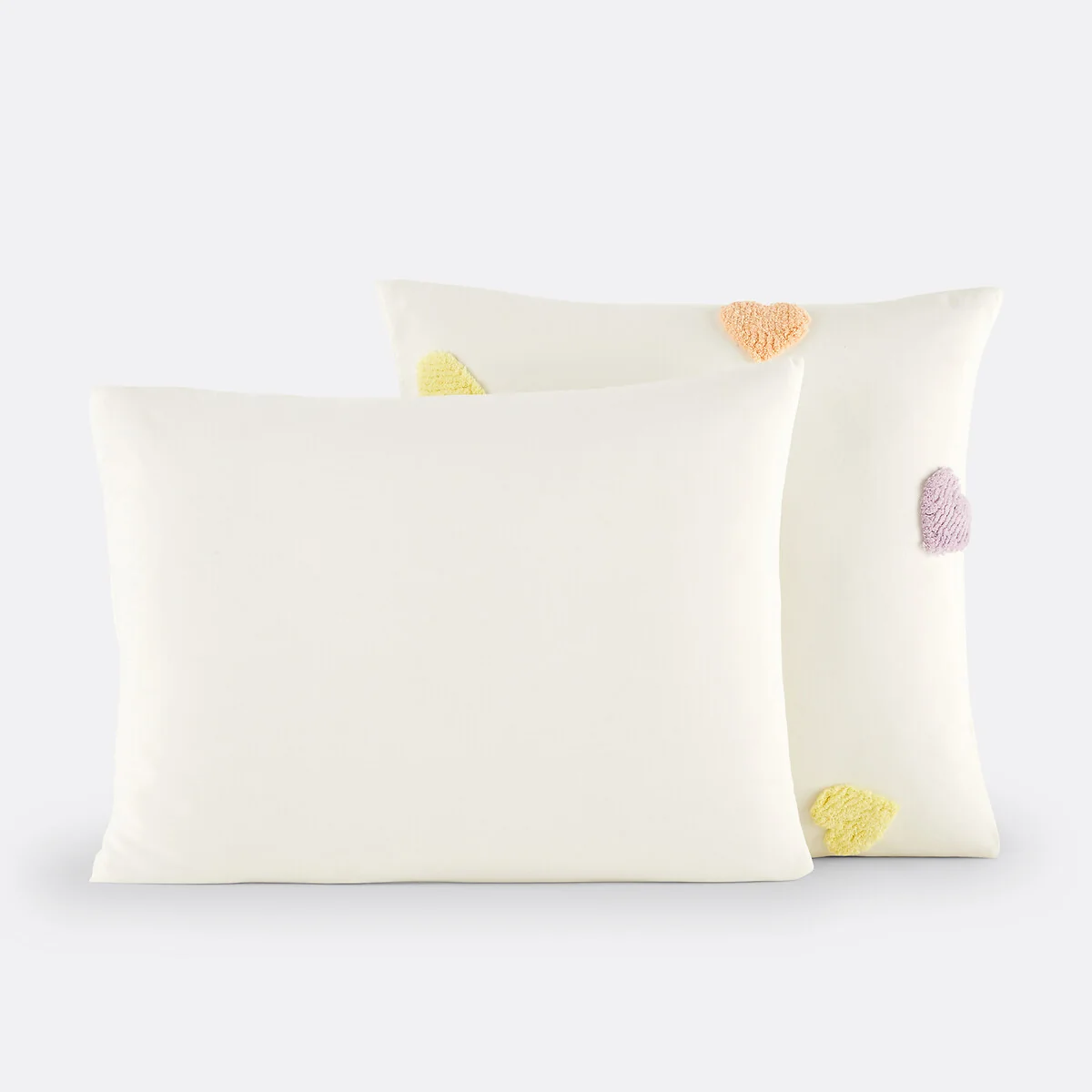 Jodie Tufted Heart 100% Cotton Pillowcase – image 4