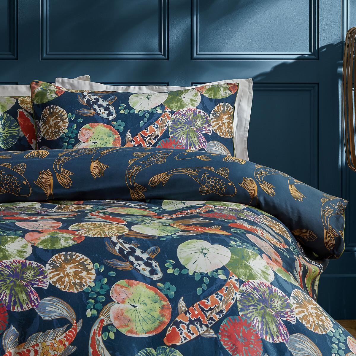 Koi Pond 100% Cotton Sateen Pillowcase Pair – image 2