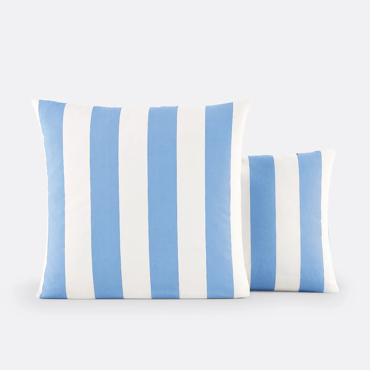 Hendaye Blue Striped 100% Cotton Pillowcase – image 2